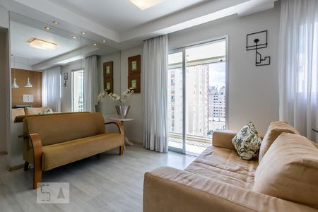 Sala de apartamento à venda com 2 quartos, 57m² em Vila Olímpia, São Paulo