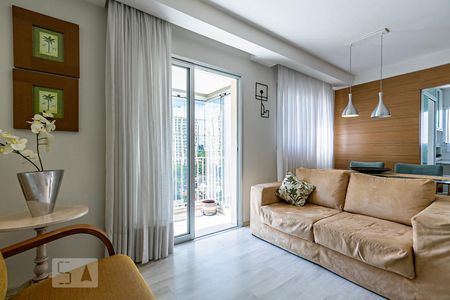 Sala de apartamento à venda com 2 quartos, 57m² em Vila Olímpia, São Paulo