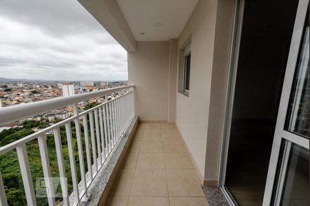 Varanda de kitnet/studio para alugar com 1 quarto, 37m² em Jardim Santa Mena, Guarulhos