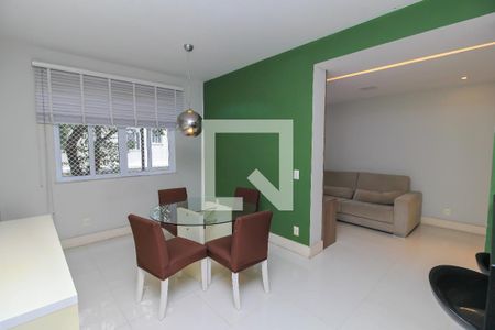 Sala de Jantar de apartamento para alugar com 2 quartos, 72m² em Laranjeiras, Rio de Janeiro