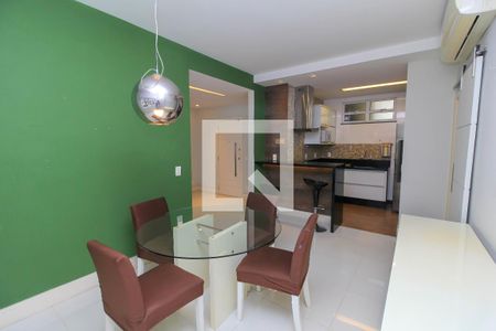 Sala de Jantar de apartamento para alugar com 2 quartos, 72m² em Laranjeiras, Rio de Janeiro