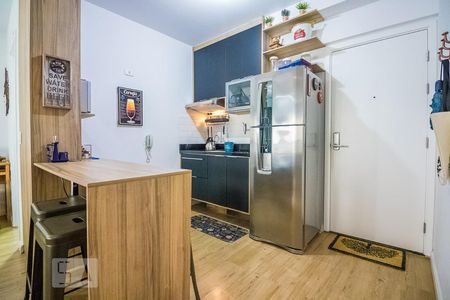 Cozinha de kitnet/studio para alugar com 1 quarto, 39m² em Santa Efigênia, São Paulo