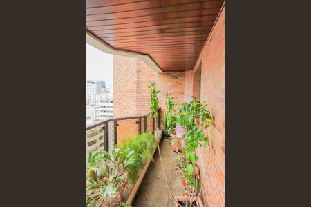 Varanda sala  de apartamento à venda com 4 quartos, 218m² em Itaim Bibi, São Paulo