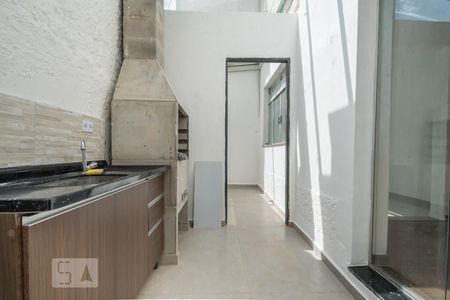 Churrasqueira de casa para alugar com 1 quarto, 37m² em Jardim Aeroporto, São Paulo