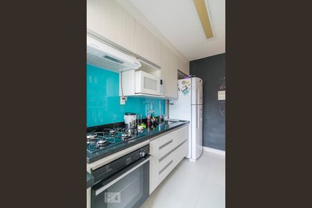 Cozinha de apartamento à venda com 2 quartos, 48m² em Parque João Ramalho, Santo André