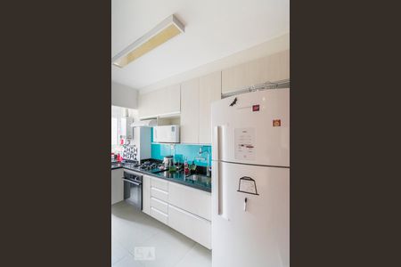 Cozinha de apartamento à venda com 2 quartos, 48m² em Parque João Ramalho, Santo André