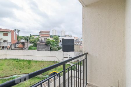 Varanda de apartamento à venda com 2 quartos, 48m² em Parque João Ramalho, Santo André