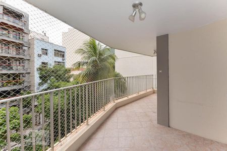 Varanda Sala de apartamento para alugar com 3 quartos, 135m² em Tijuca, Rio de Janeiro