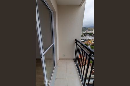 Varanda da Sala de apartamento para alugar com 2 quartos, 49m² em Rocha, Rio de Janeiro