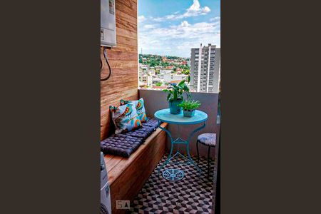Sacada de dia de apartamento à venda com 1 quarto, 58m² em Ideal, Novo Hamburgo