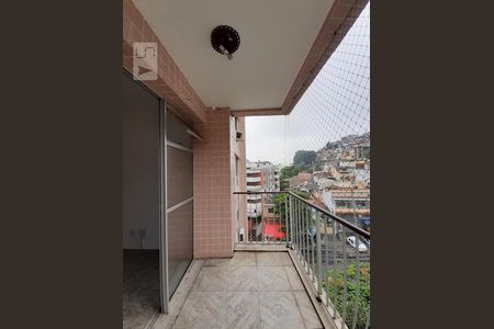 Varanda da Sala de apartamento à venda com 3 quartos, 80m² em Engenho Novo, Rio de Janeiro