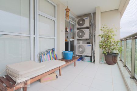 Varanda da Sala 1 de apartamento à venda com 2 quartos, 100m² em Jacarepaguá, Rio de Janeiro