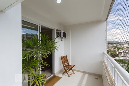 Varanda Sala (1º andar) de apartamento à venda com 4 quartos, 201m² em Pechincha, Rio de Janeiro