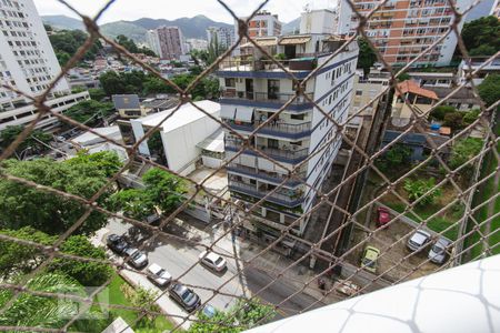 Vista Varanda Sala (1º andar) de apartamento à venda com 4 quartos, 201m² em Pechincha, Rio de Janeiro