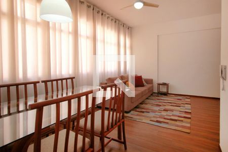 Sala de apartamento para alugar com 3 quartos, 96m² em Funcionários, Belo Horizonte