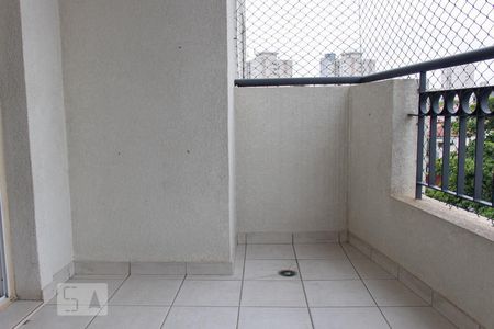 Varanda da Sala de apartamento para alugar com 2 quartos, 82m² em Vila Firmiano Pinto, São Paulo