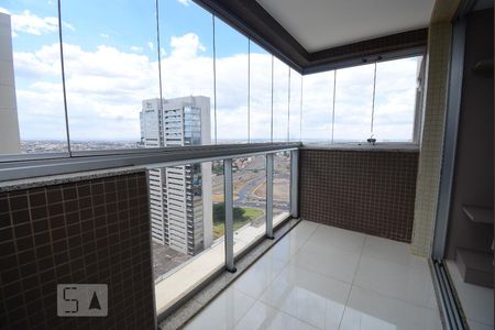 Varanda da Sala de apartamento para alugar com 2 quartos, 57m² em Sul (águas Claras), Brasília