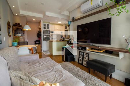 Sala de apartamento à venda com 1 quarto, 66m² em Cambuci, São Paulo