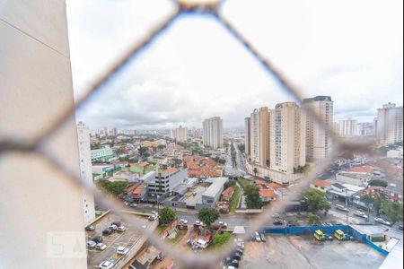 Vista da Sala de apartamento à venda com 2 quartos, 62m² em Vila Alzira, Santo André
