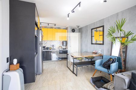 Sala de apartamento à venda com 1 quarto, 47m² em Santo Antônio, Osasco