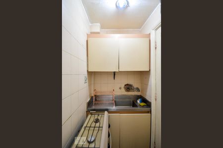 Cozinha de apartamento para alugar com 1 quarto, 38m² em Bela Vista, São Paulo