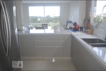 Cozinha de casa de condomínio para alugar com 3 quartos, 200m² em Jardim Monte Kemel, São Paulo