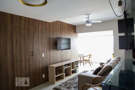 Sala de apartamento para alugar com 1 quarto, 53m² em Jardim Brasil (zona Sul), São Paulo