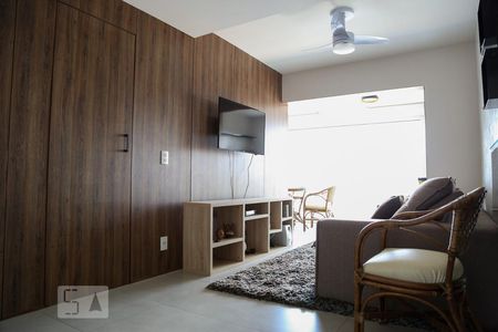 Sala de apartamento para alugar com 1 quarto, 53m² em Jardim Brasil (zona Sul), São Paulo