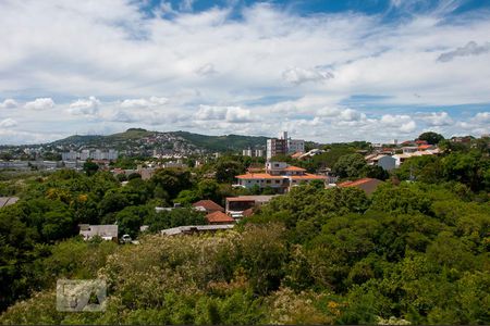 Vista da Suíte de apartamento à venda com 2 quartos, 80m² em Tristeza, Porto Alegre