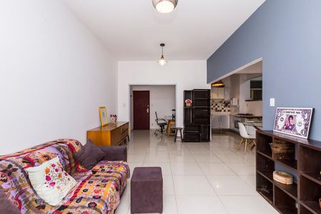 Sala de apartamento à venda com 2 quartos, 80m² em Botafogo, Rio de Janeiro