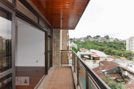 Varanda da Sala de apartamento para alugar com 3 quartos, 132m² em Tijuca, Rio de Janeiro