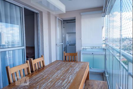 Varanda gourmet de apartamento à venda com 3 quartos, 80m² em Vila Bertioga, São Paulo