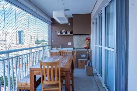 Varanda gourmet de apartamento para alugar com 3 quartos, 80m² em Vila Bertioga, São Paulo
