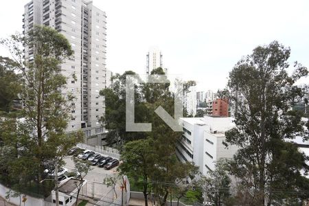 Sala vista de apartamento para alugar com 2 quartos, 40m² em Vila Andrade, São Paulo