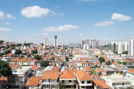 VISTA SALA de apartamento para alugar com 2 quartos, 50m² em Vila Isolina Mazzei, São Paulo