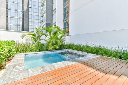 Terraço - Piscina de apartamento à venda com 2 quartos, 130m² em Pinheiros, São Paulo