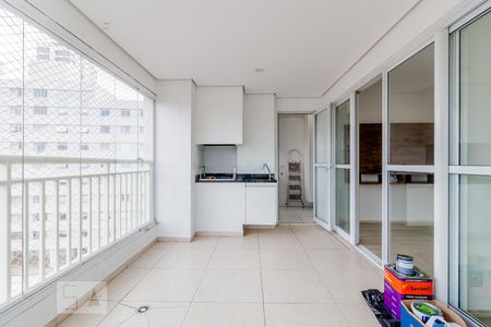 Varanda gourmet de apartamento à venda com 3 quartos, 92m² em Vila Prudente, São Paulo