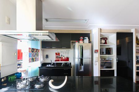 Cozinha de apartamento à venda com 1 quarto, 45m² em Santo Amaro, São Paulo