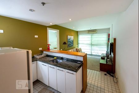 Cozinha de apartamento à venda com 1 quarto, 80m² em Lagoa, Rio de Janeiro