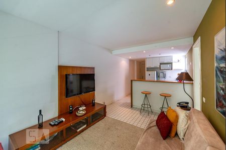 Sala de apartamento à venda com 1 quarto, 80m² em Lagoa, Rio de Janeiro