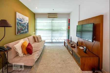 Sala de apartamento à venda com 1 quarto, 80m² em Lagoa, Rio de Janeiro