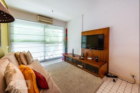 Sala de apartamento à venda com 1 quarto, 80m² em Lagoa, Rio de Janeiro