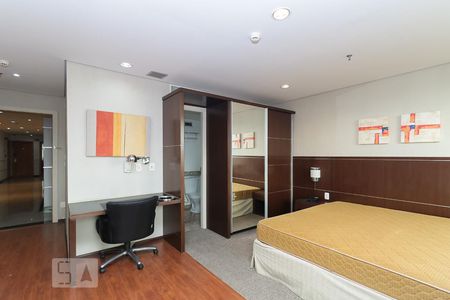 Studio à venda com 31m², 1 quarto e 1 vagaQuarto/Cozinha