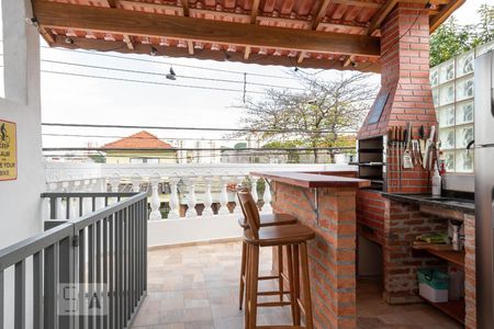 Varanda gourmet de casa para alugar com 3 quartos, 180m² em Vila Guarani (z Sul), São Paulo