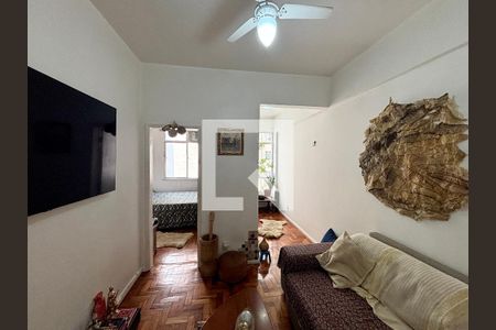 Sala de apartamento para alugar com 2 quartos, 55m² em Copacabana, Rio de Janeiro