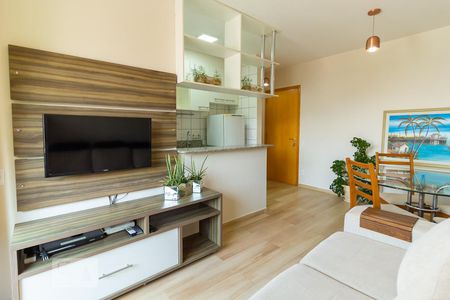 Sala de apartamento à venda com 1 quarto, 37m² em Parque Imperial, São Paulo