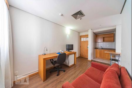 Studio à venda com 50m², 1 quarto e 1 vagaSala