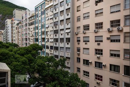 Vista do Quarto de apartamento para alugar com 1 quarto, 27m² em Copacabana, Rio de Janeiro