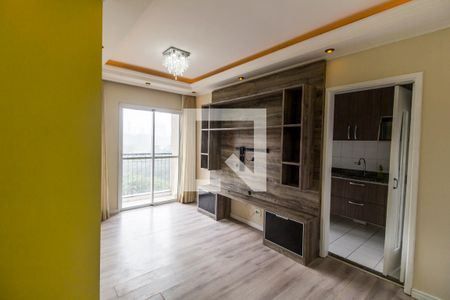 Sala de apartamento para alugar com 2 quartos, 58m² em Jardim Tupanci, Barueri