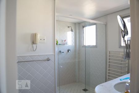 Banheiro da Suíte de apartamento à venda com 3 quartos, 218m² em Vila Clementino, São Paulo